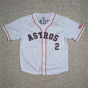 Houston Astros Replica Jersey Alex Bregman #2 Adult XL SGA Home White HEB Button